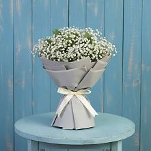Букет цветов из:  Гипсофила в Красном Куте
