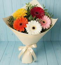 Букет цветов из:  Герберы в Красном Куте