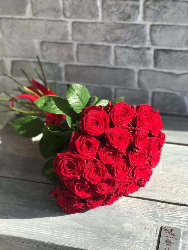 Букет Красные розы Фридом в Красном Куте