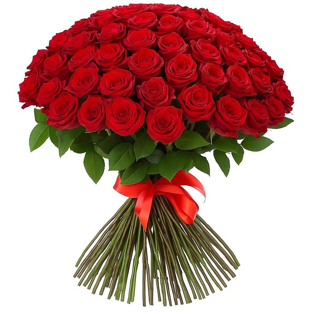 Букет Красные розы Блэк Меджик в Красном Куте