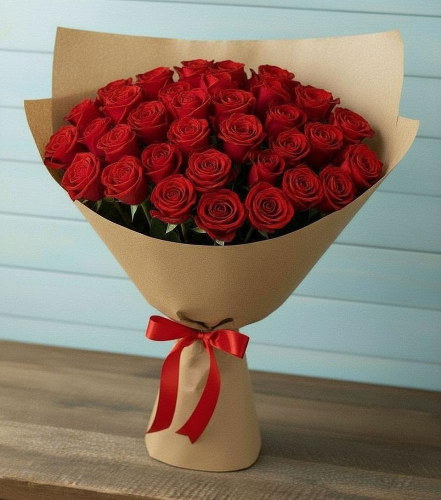 Букет Красные розы Милано в Красном Куте