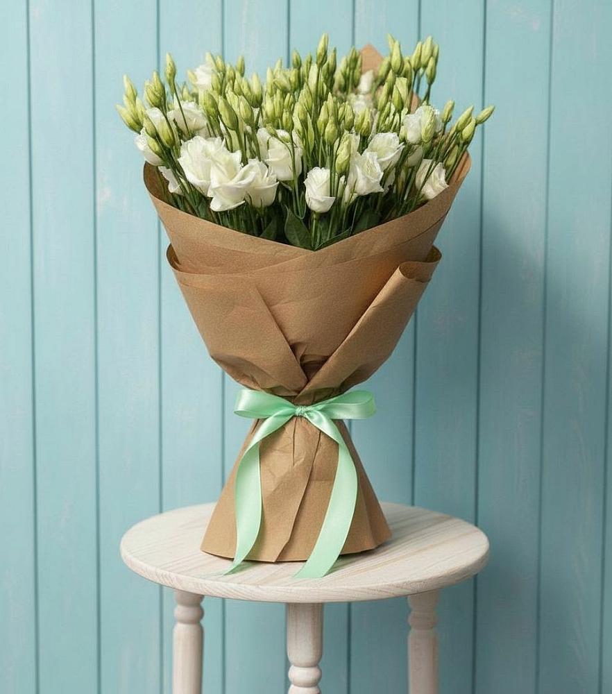 Букет цветов из: Лизиантусы в Красном Куте