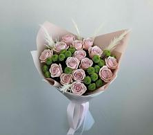 Букет цветов из:  Розы и Хризантемы в Красном Куте