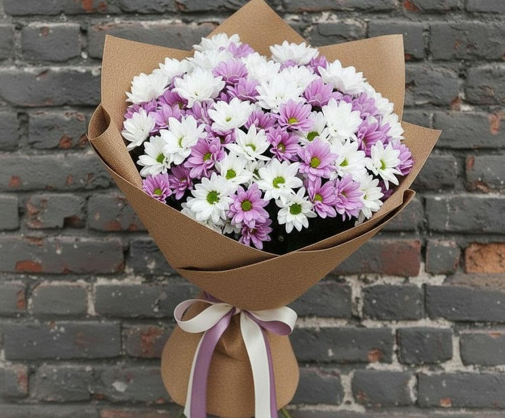 Букет цветов из: Хризантемы в Красном Куте