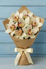 Букет цветов из:  Орхидеи и Розы в Красном Куте